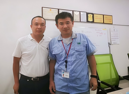 Commemorative Work Experience of Nomura Plant Manager at Okamoto Company in Japan in 2018