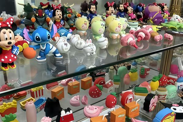 PVCとシリコーンゴム、滴下製品