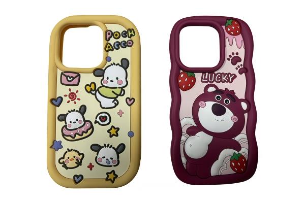 PVCとシリコーンゴム、滴下製品